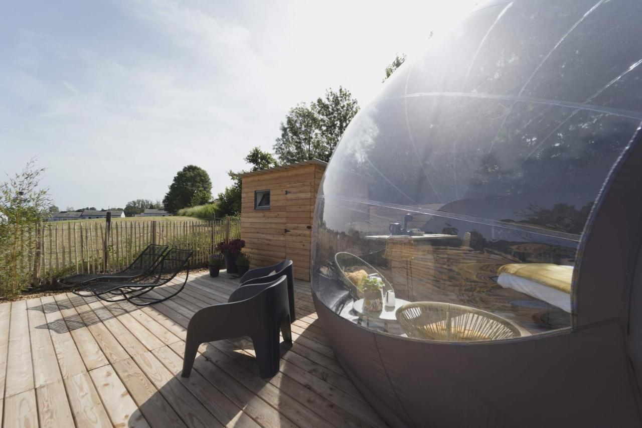 Bulles Odette & Ginette Et Tiny House Suzette "Au Guet Marais" Etape Insolite Paliseul エクステリア 写真