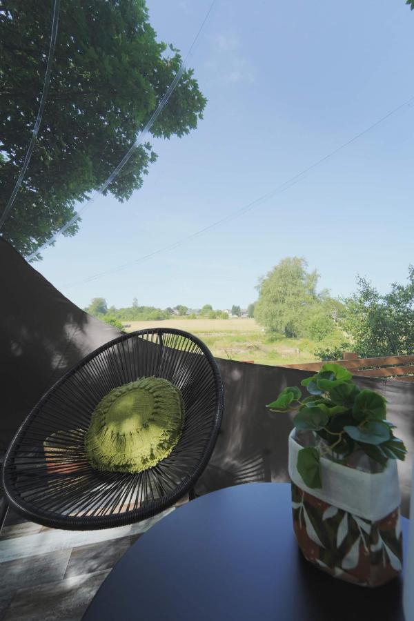 Bulles Odette & Ginette Et Tiny House Suzette "Au Guet Marais" Etape Insolite Paliseul エクステリア 写真