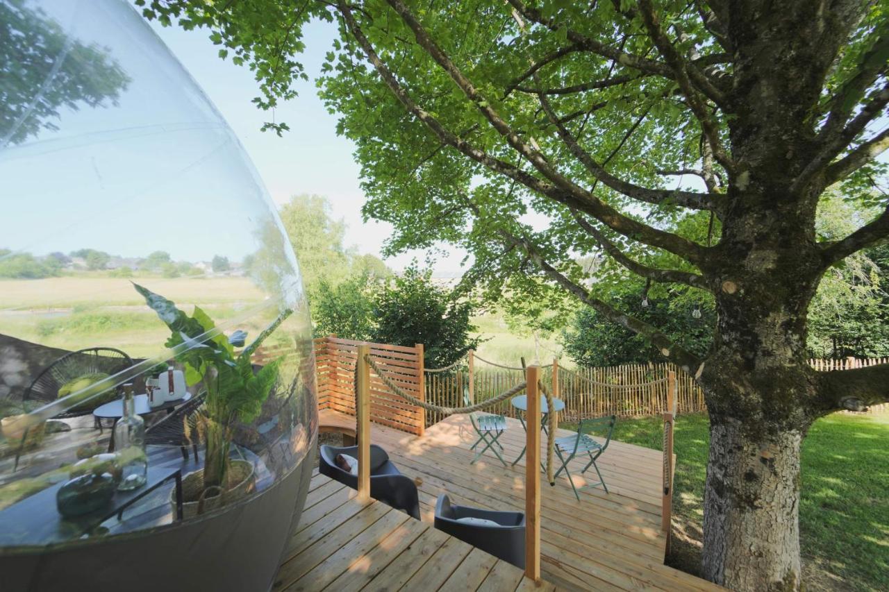 Bulles Odette & Ginette Et Tiny House Suzette "Au Guet Marais" Etape Insolite Paliseul エクステリア 写真